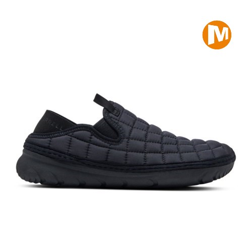 Pánské Slip On Boty Merrell Hut Moc Černé (CZ. JQCPH)